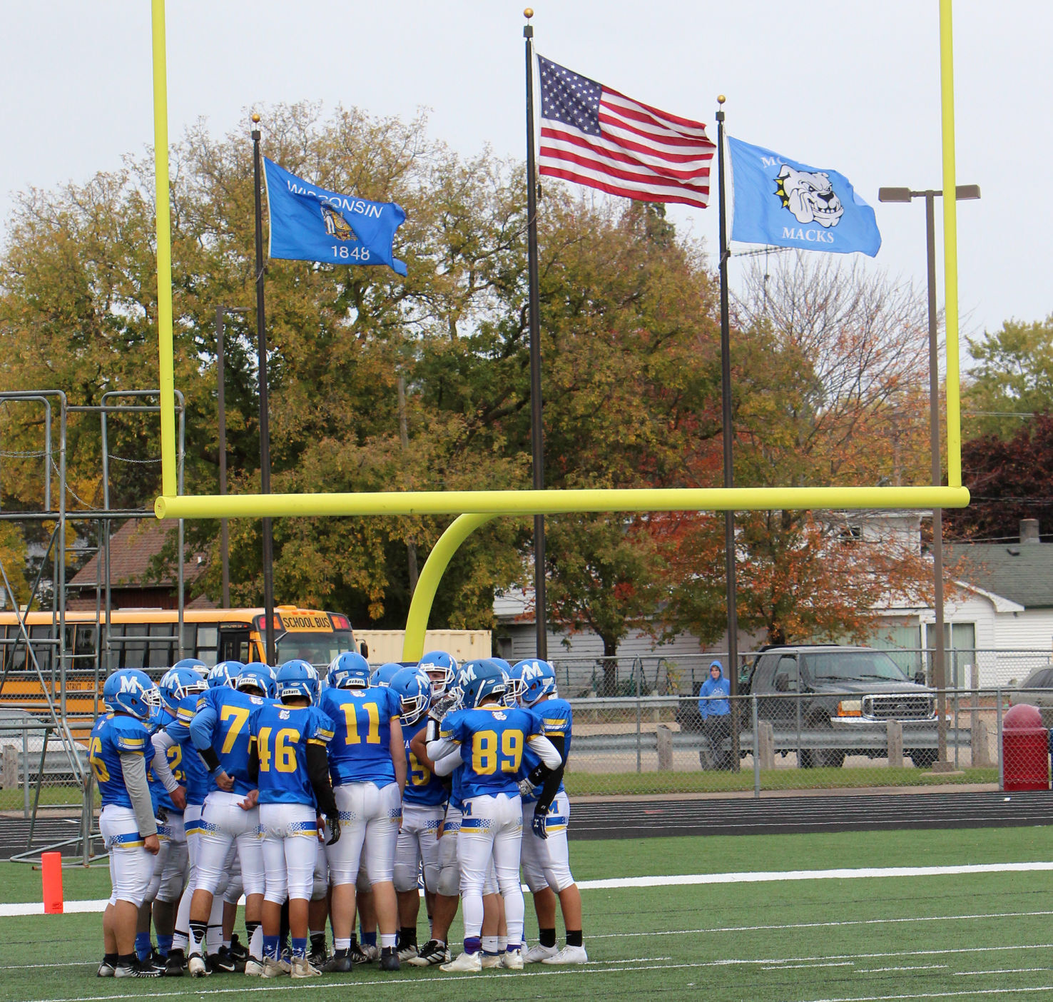New Auburn at McDonell football 10-3-20